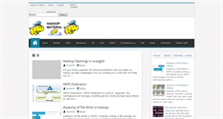 Desktop Screenshot of hadoopmaterial.com